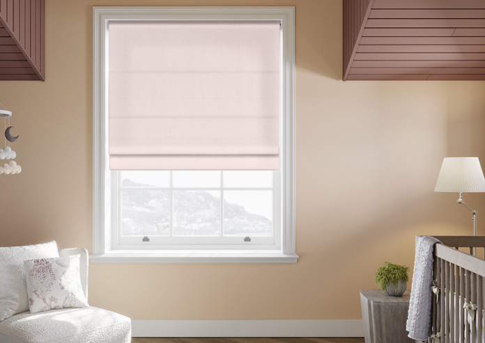 Windermere, Rose - Twist&Fit Roman Blind - Image 3